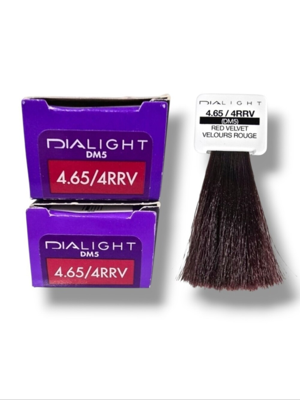 L'Oreal Professionnel DIALight 2 Tubes Ammonia-Free 4.65/4RRV Red Velvet
